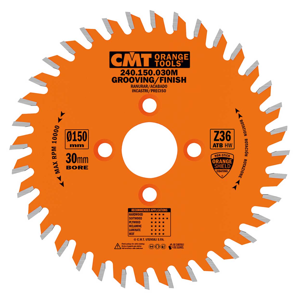 Disco Lama 250 - 60 Denti | Specifico Per Taglio Pannelli Di Legno - Foto 11