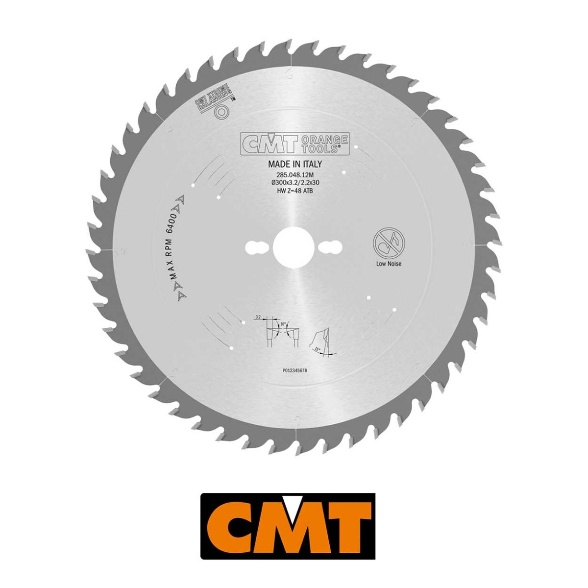 Lama Circolare CMT 350 Mm Per Taglio Di Precisione - 108 Denti, Per Legno Tenero/duro, MDF, Laminati, Seghe A Banco E Portatili