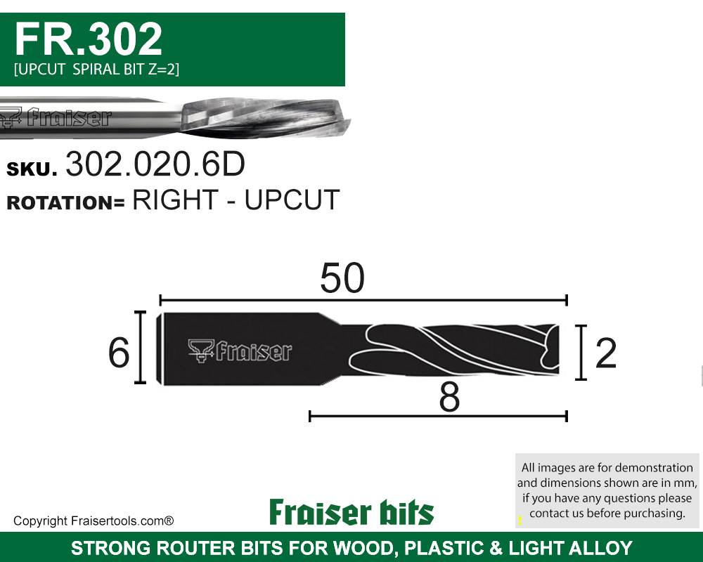 ●DREZ Dodatnie frezy spiralne z=2 | Fraiser