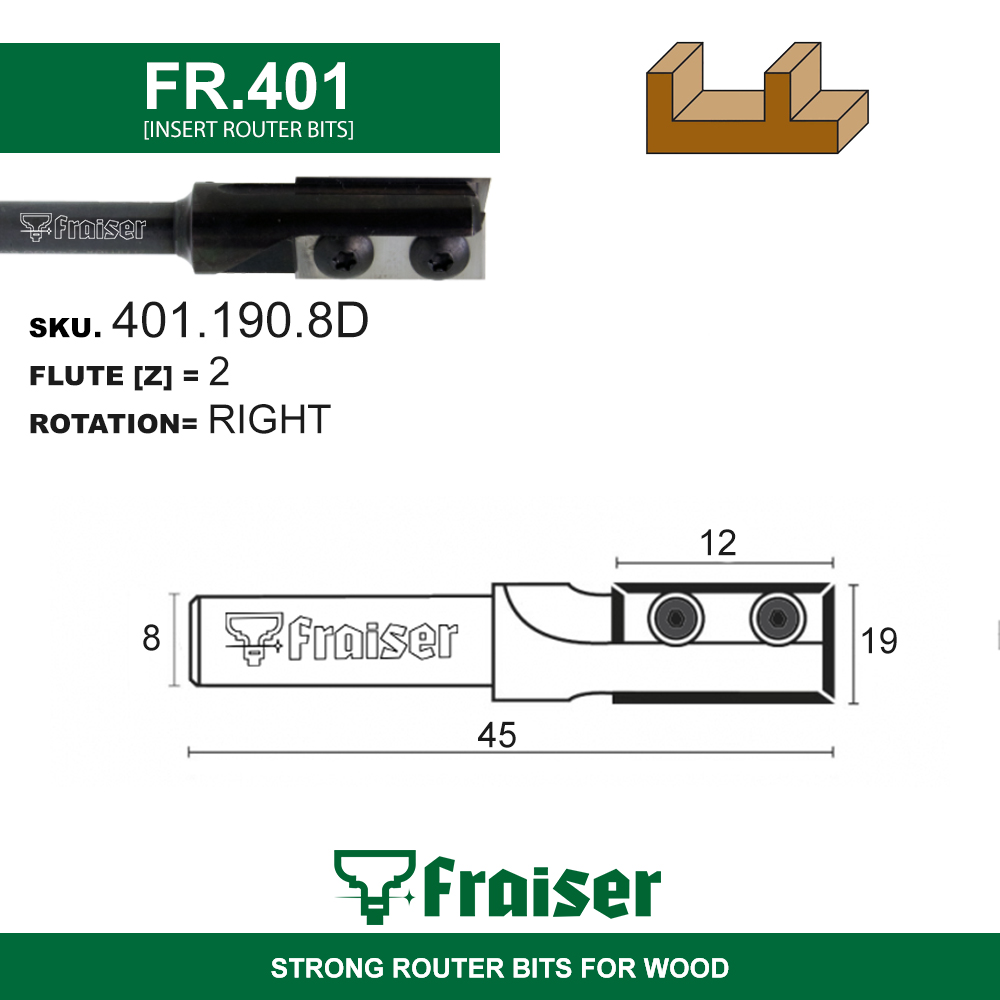 Wendeplatten Nutfräser | Fraeser-Handel