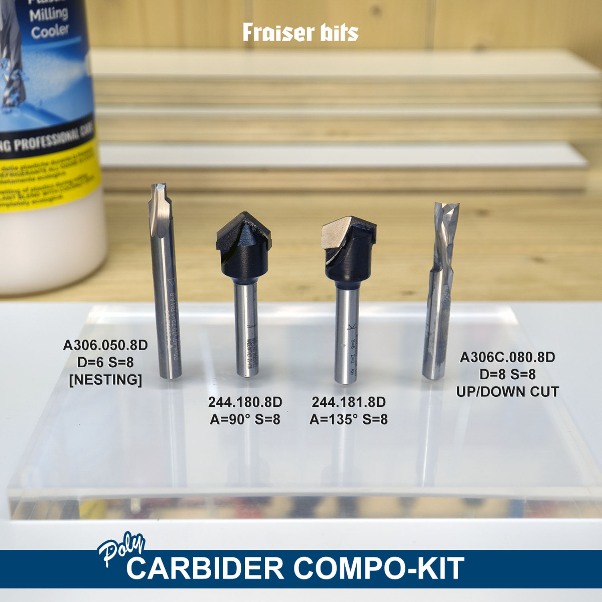 Fresa Smusso 90° Acciaio Tungsteno - Utensile CNC Per Alluminio E Rame, 3 Eliche - Foto 12