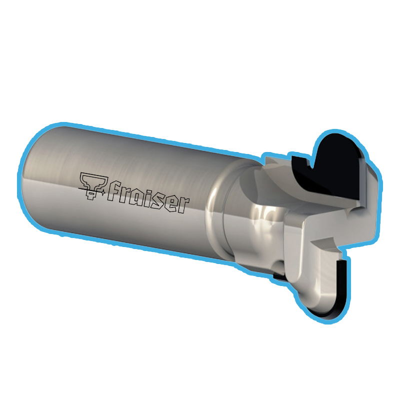 Diamond finger pull router bit [E] - Fraiser