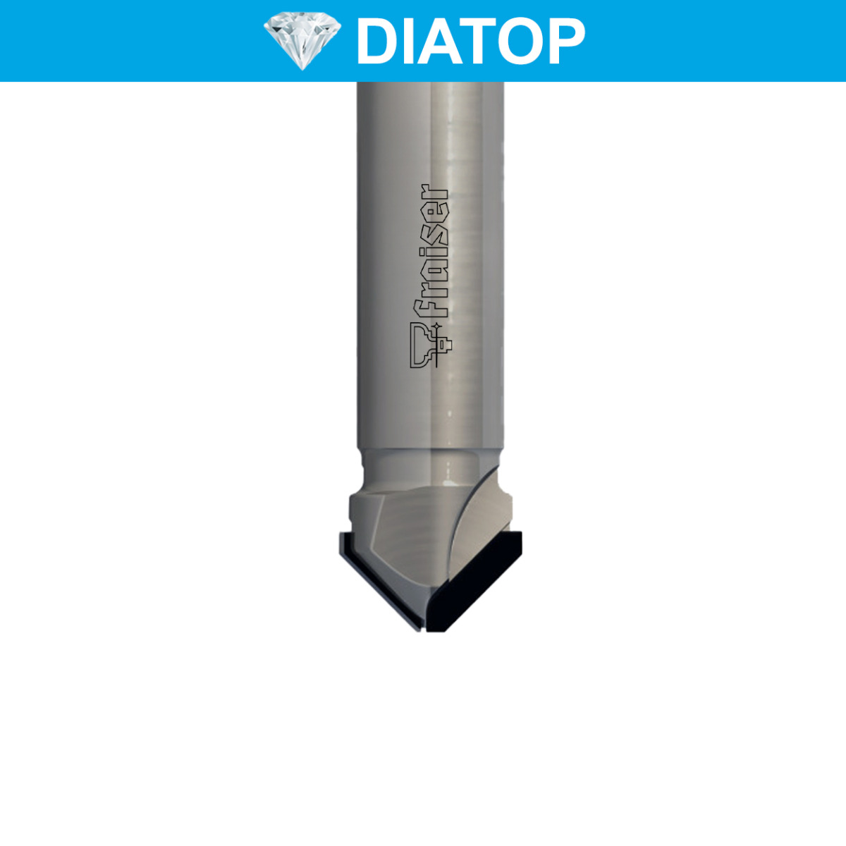 Diamond router bit for folding on Dibond - Fraiser