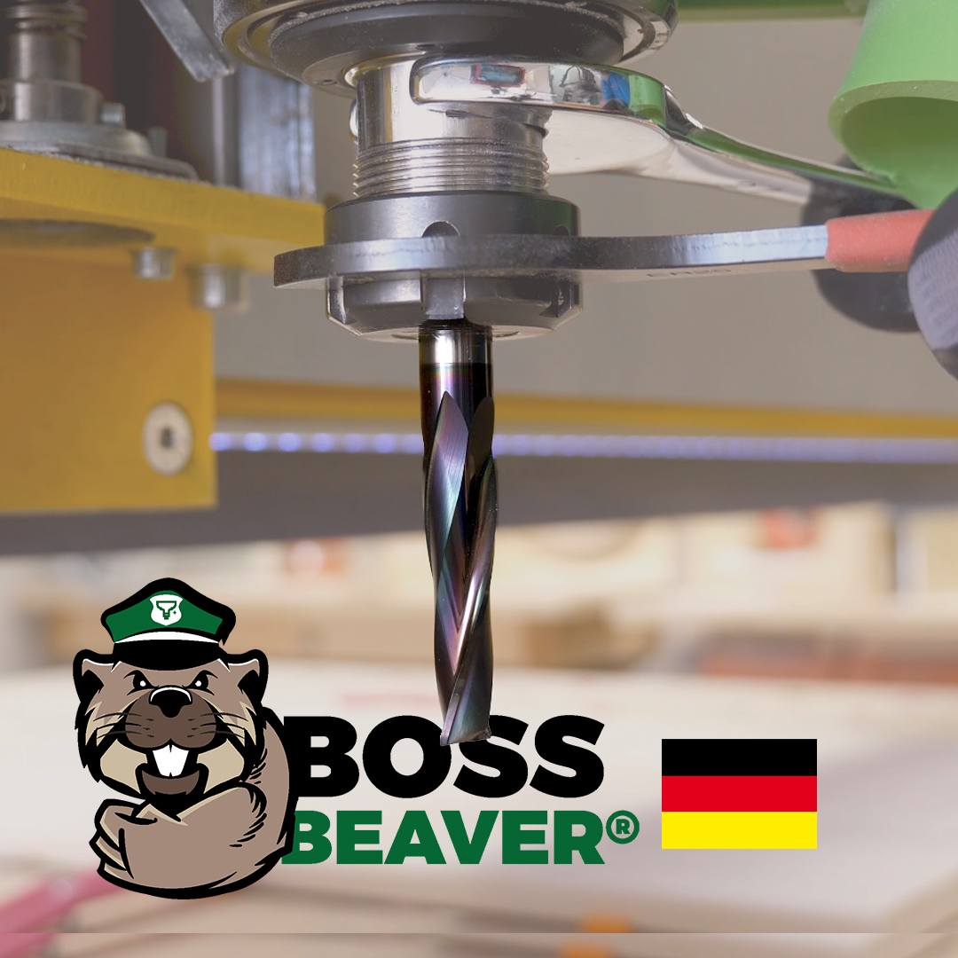 BOSS LEVELBOX - Nivellierset mit BOSS TORNADO® SNIPER Fräser plus ...
