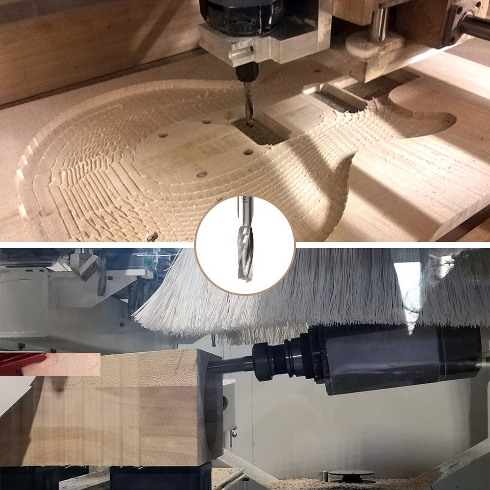 Spiral Router Bits UPCUT Z=2 | Fraiser