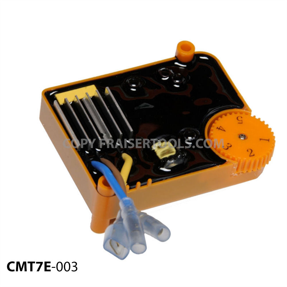 Kit De 8 Bagues De Copiage + 2 Cônes Pour Défonceuse CMT Orange Tools CMT7E