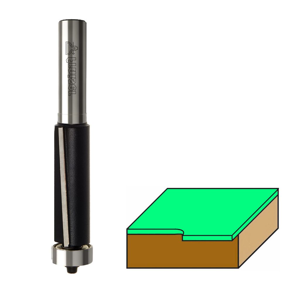 8mm Schaftfräser Holzbearbeitung Fräser Mit Lager Flush Trim Bit CE ♤♤ 