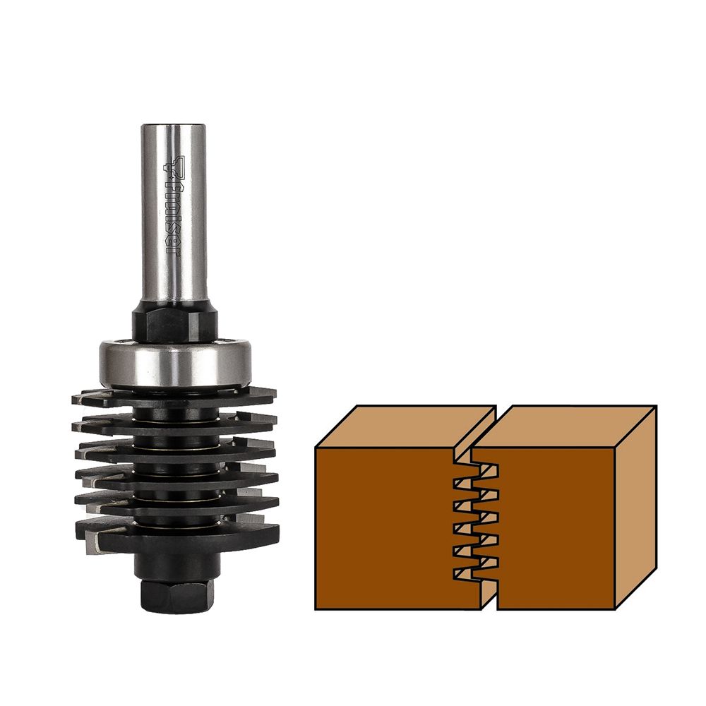 paßgenau Holz 1 extra langer Fräser Profilfräser 1/4"-Schaft ✔️ Verleimfräser 