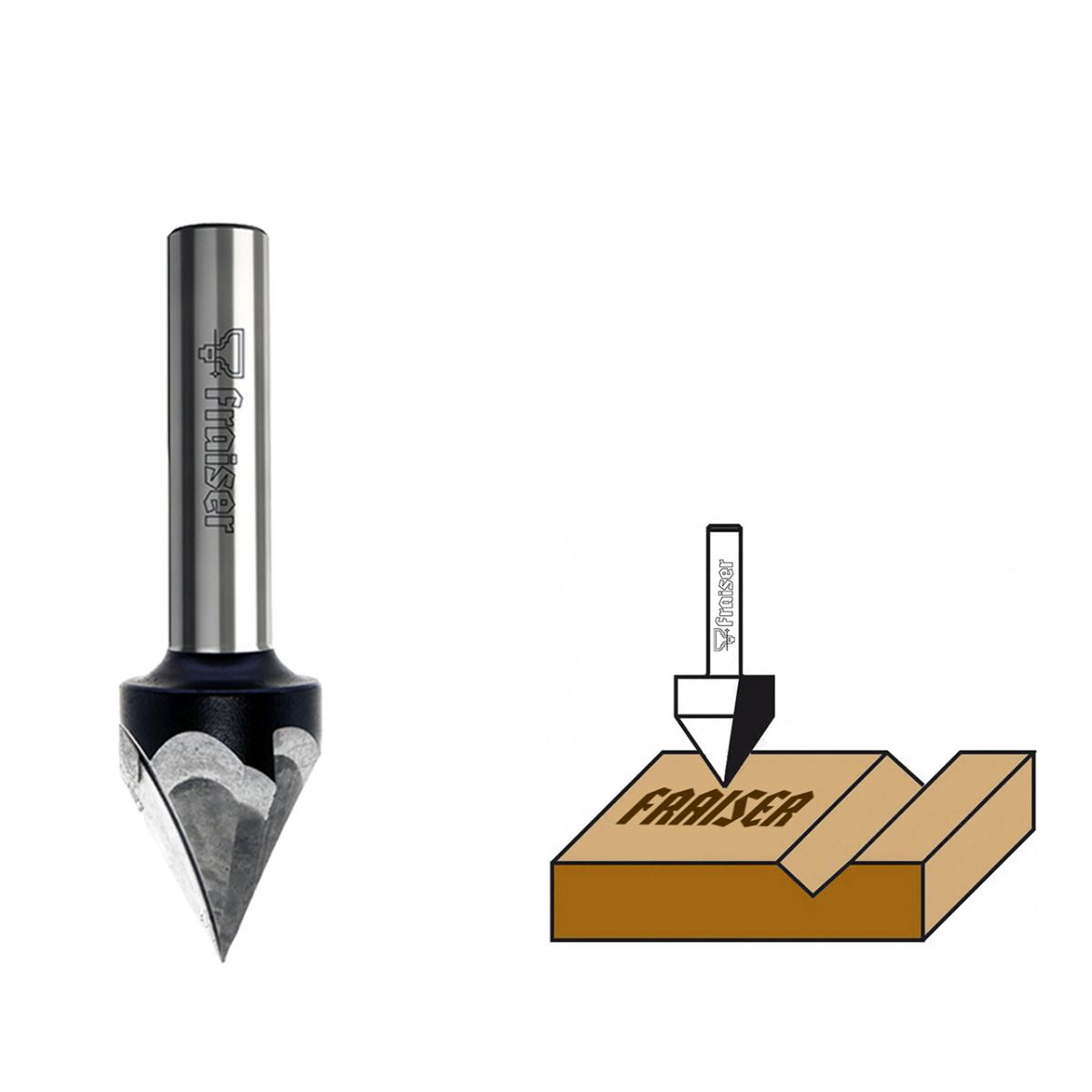 Fresa A Sfera Conica CNC HOZLY - 2 Pezzi, R0.75, Codolo 6mm, 2 Flauti, Rivestimento AlTiN - Foto 3