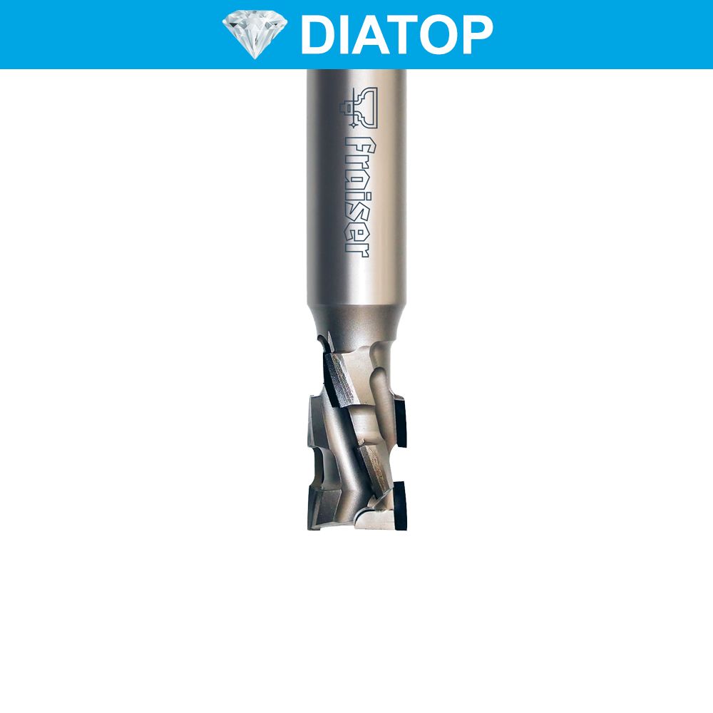 Diamond Router Bits Z=2+2 [Axial 30°] - Fraiser