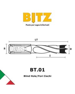 Dowel Drills Bits 4 FLUTE | BITZ