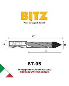 Dowel Drills Bits 4 FLUTE | BITZ