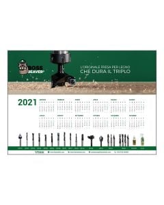Calendario Boss Beaver 2021
