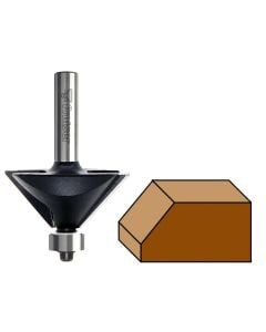 Chamfer router bits w/bearing guide HW - Fraiser