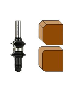 Double Roundover or Chamfer router bit