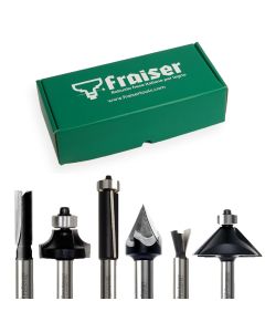 MANUAL COMPLETE BOX - Router bits Kit shank 8mm
