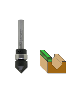 Groove bits with Bearing Guide