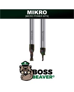 Microfrese per legno CNC in metallo duro Rivestito | Boss Beaver