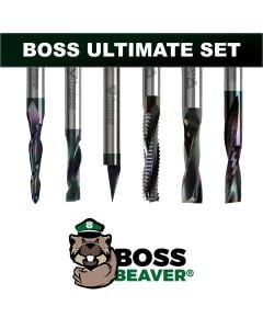 BOSS ULTIMATE SET | Kit frese rivestite per CNC
