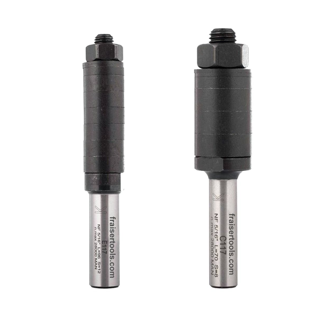 Fraise à Disque Pour Rainurer CMT Z3 Carbure HM - Ø47,6 Mm X 3 Mm - Queue 8 Mm - Anti-recul & Revêtement Orange PTFE