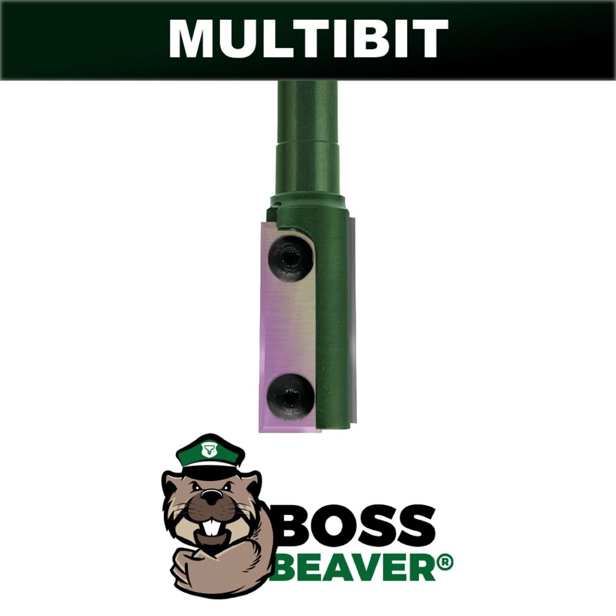 BOSS MULTIBIT - Fraise couverte multifonctionnelle 5 en 1 - Fraiser