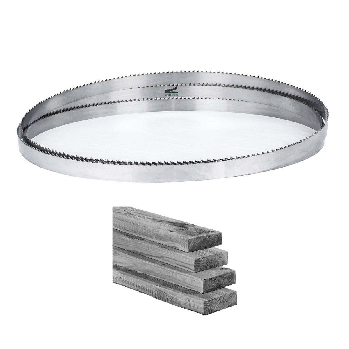Lama Per Sega A Nastro 1425mm X 6mm X 6 TPI – Acciaio Britannico, Per Legno