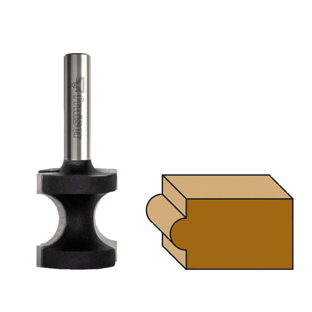 Bull Nose Router Bits for Beading Wood Working - Fraiser