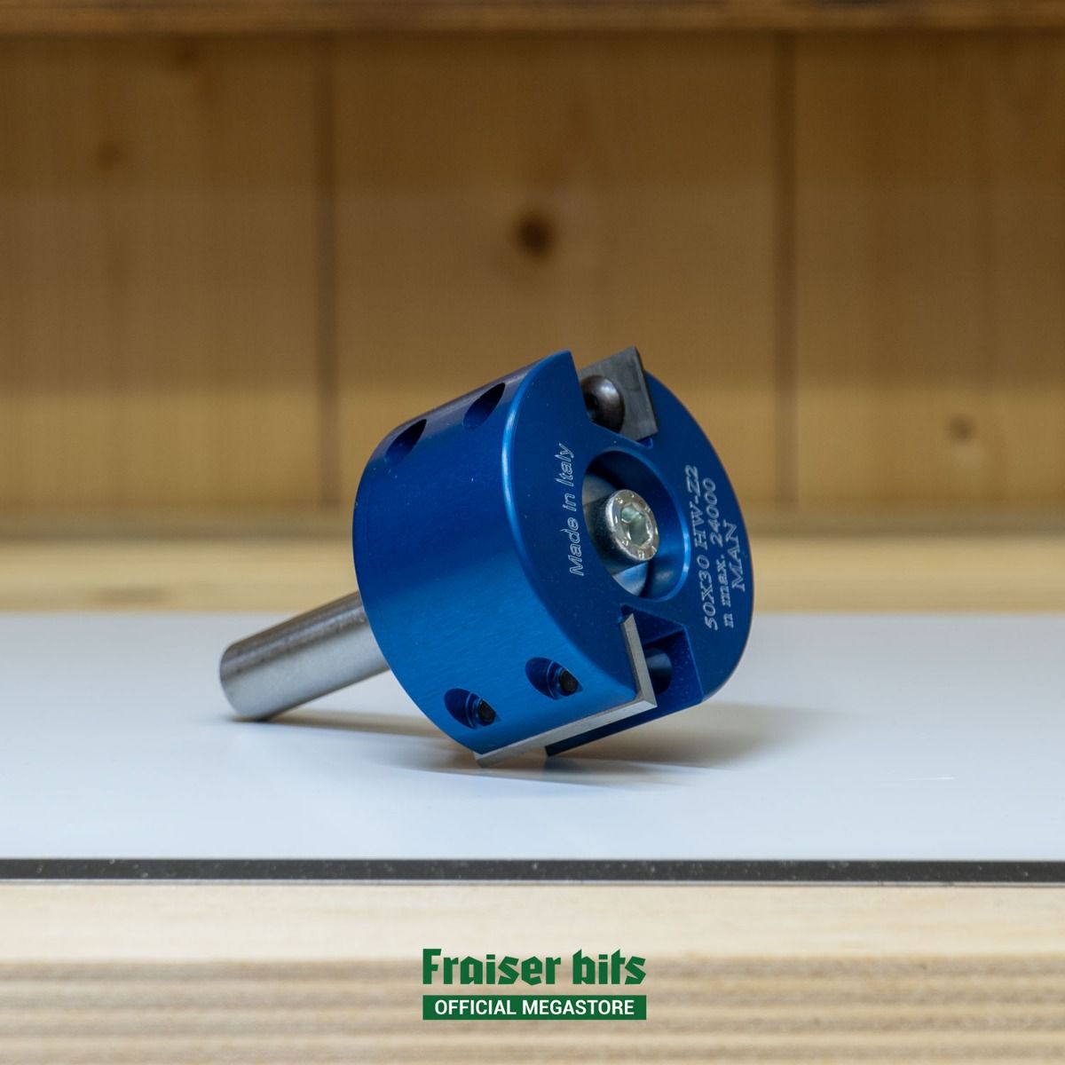 Yonico 14390q Set 3 Punte Per Fresare A V | 60°, 90°, 120° | Gambo 1/4'' | Per Legno E CNC