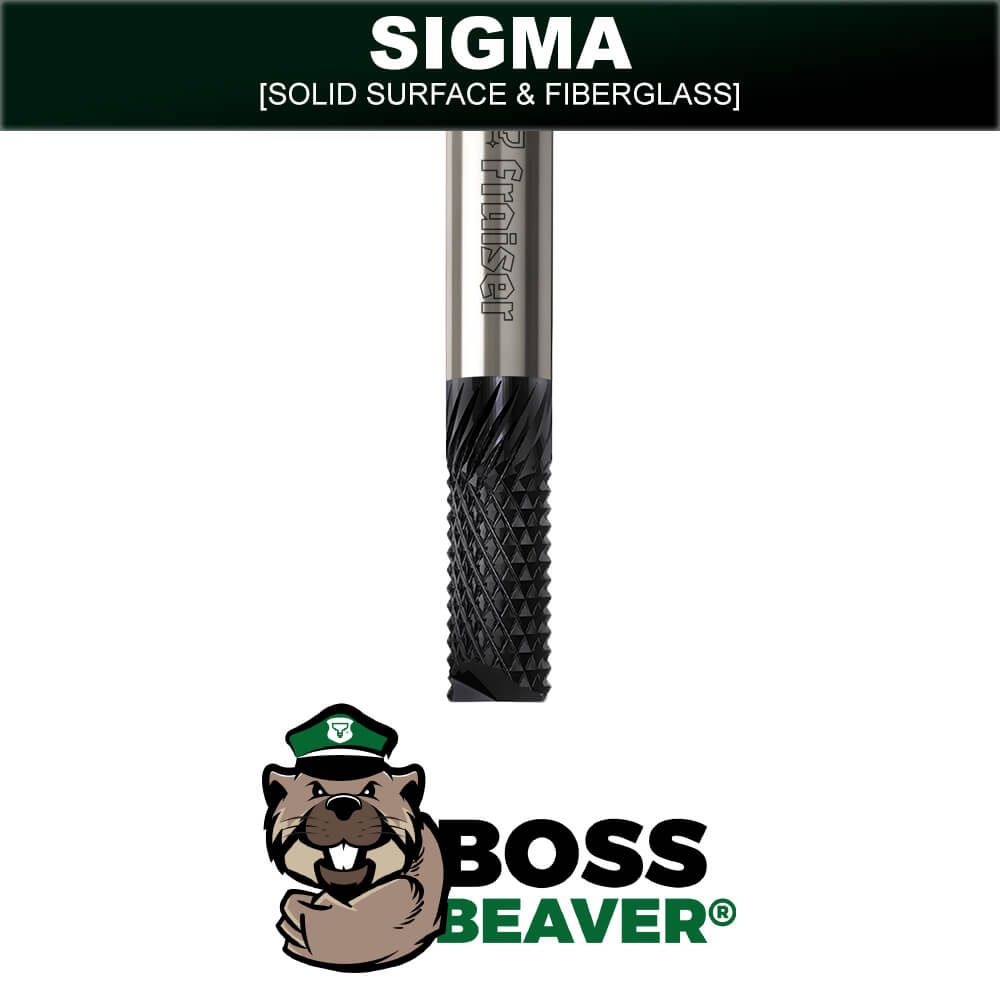 Boss Beaver | Router Bits covered with Diamond Powder
