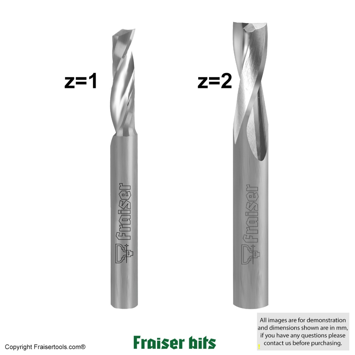 Spiralnutfrser fr Plastik und PVC - Fraiser