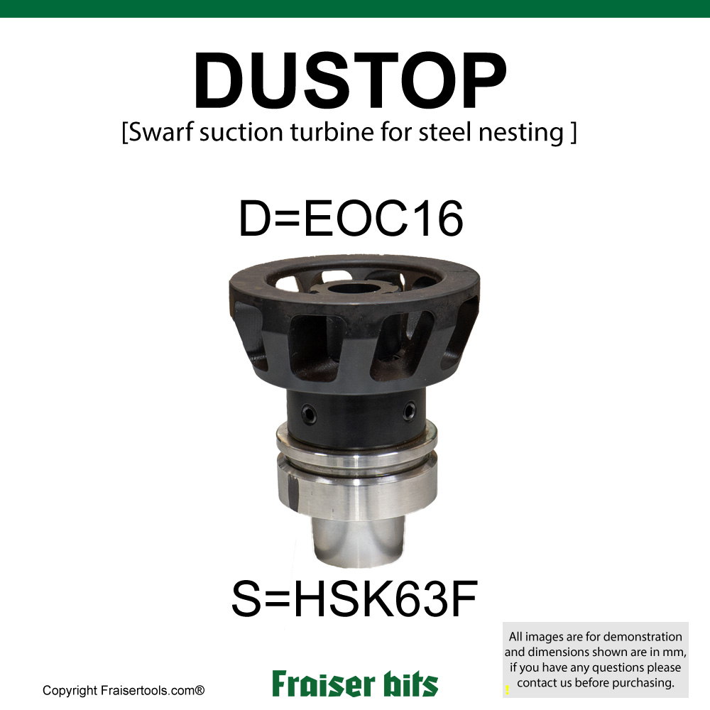 DUSTOP - Turbina de aspiración de virutas - Fraiser