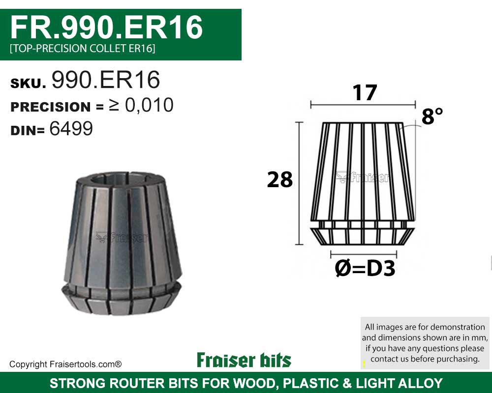 GARANT - Mandrini A Pinza ER Di Precisione HiRunER PSC-63 A = 100 - Foto 7