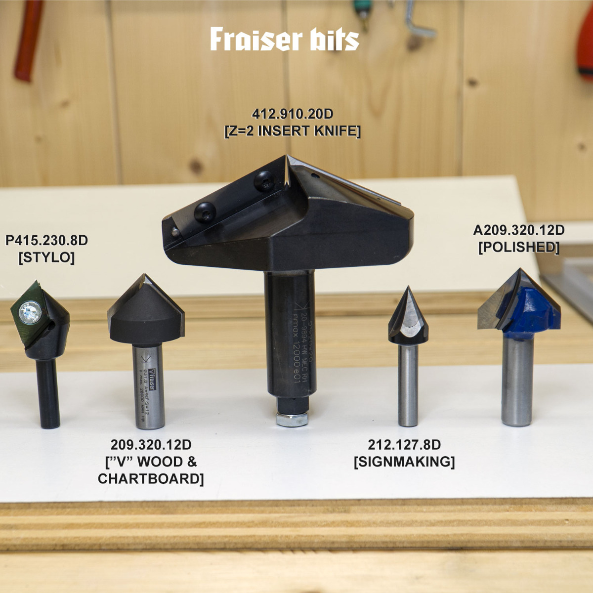 BETA | Covered Signmaking Laser Point Bits - BOSS BEAVER