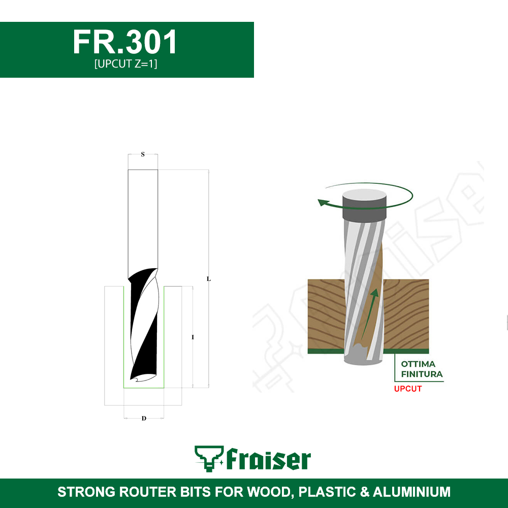 Sinoprotools Punta Per Fresa A Spirale Up-Cut, Gambo Da 1/2", M2 Ad Alta Velocit&agrave;