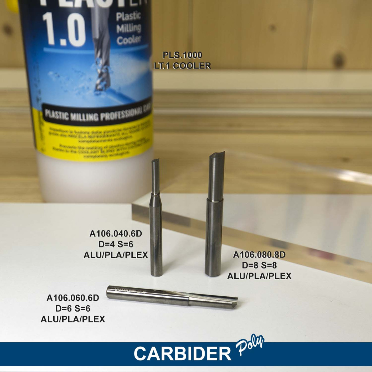 Fresa A Spirale A 4 Taglienti, Diametro 16mm Lunghezza 32mm