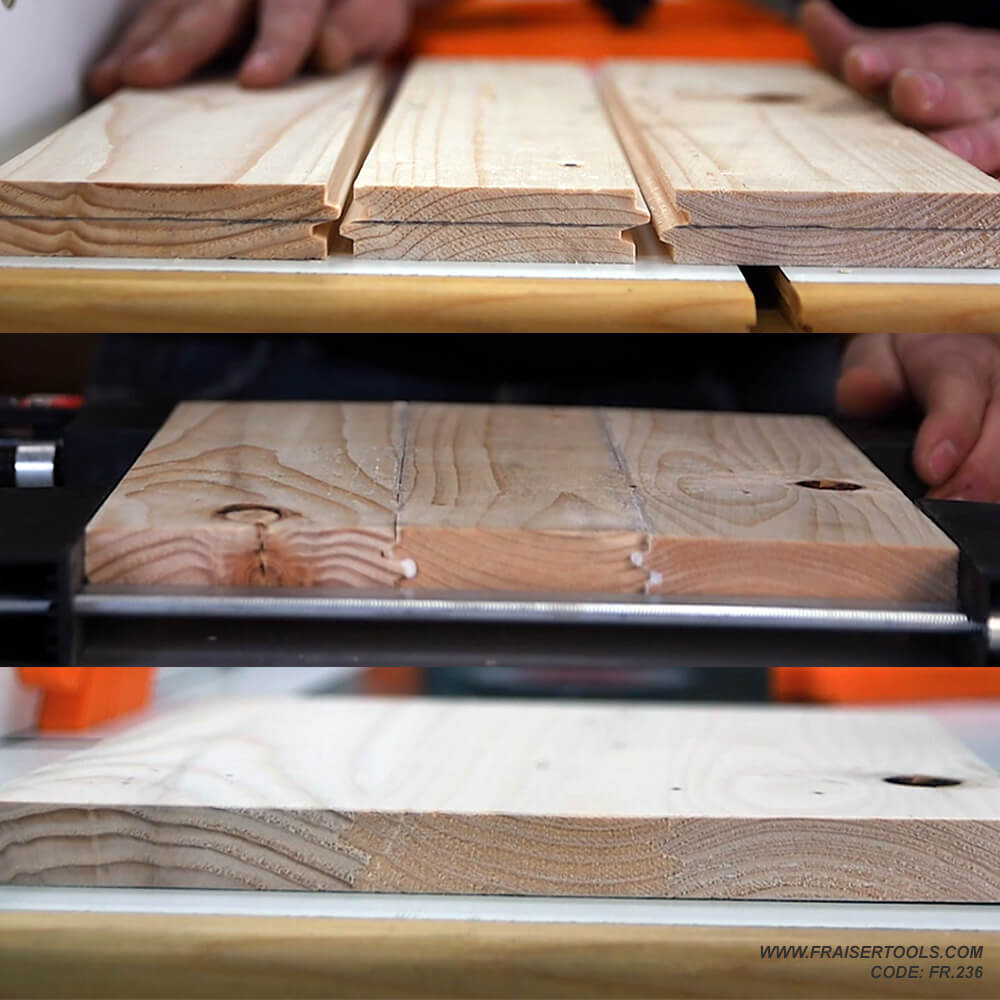 Fresa Per Legno Architectural Moulding – Punta Per Scanalature, Profilo Modanatura, Gambo 8mm, Lama In Lega YG8, Lunghezza Totale 77.5mm - 5