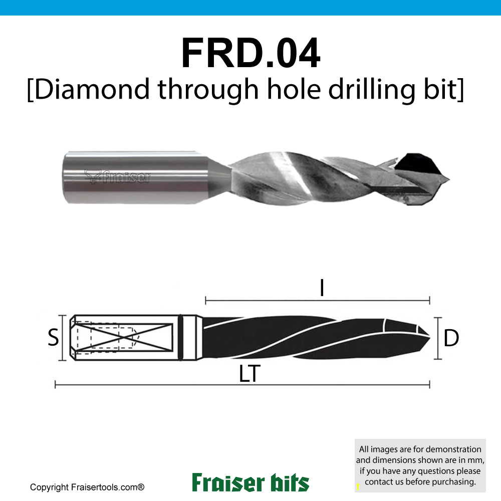 Set Punte Diamantate Per Idraulici E Muratori, Allargatoio A Fresa Con Segmento Turbo, Professionale