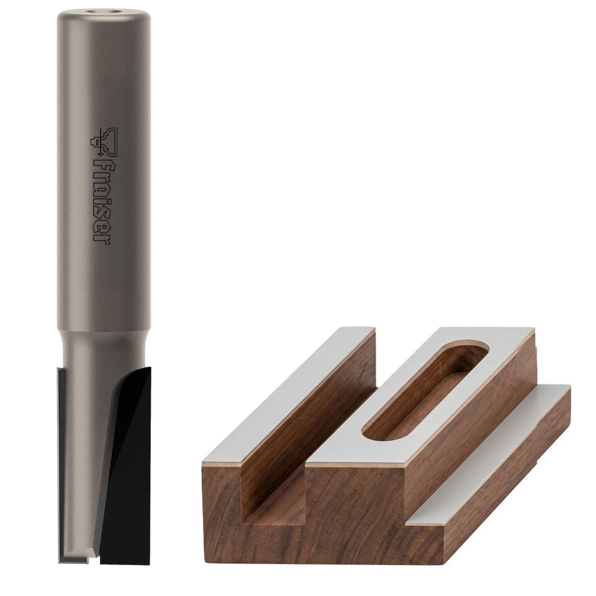 Negative Z=2 PCD Diamond Router Bit for Grooving and Trimming