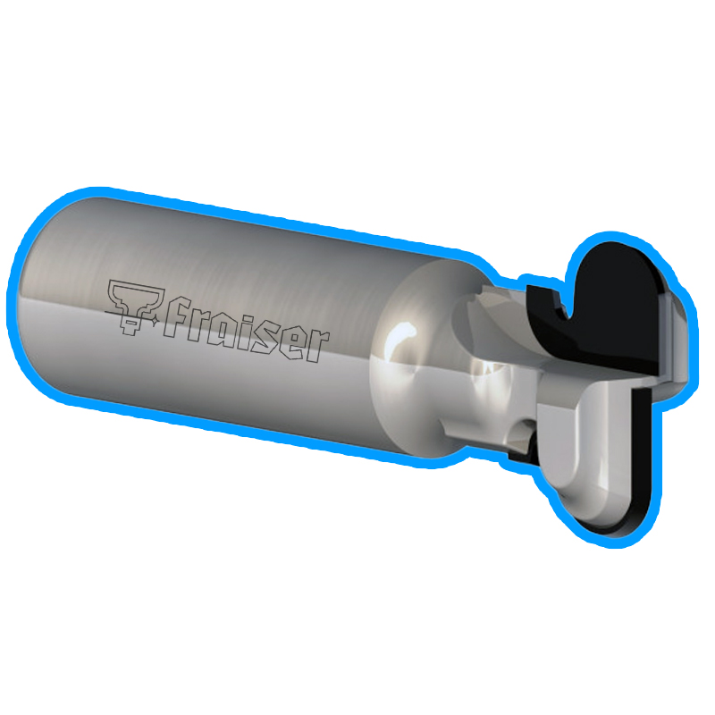 Diamond finger pull router bit [C] - Fraiser