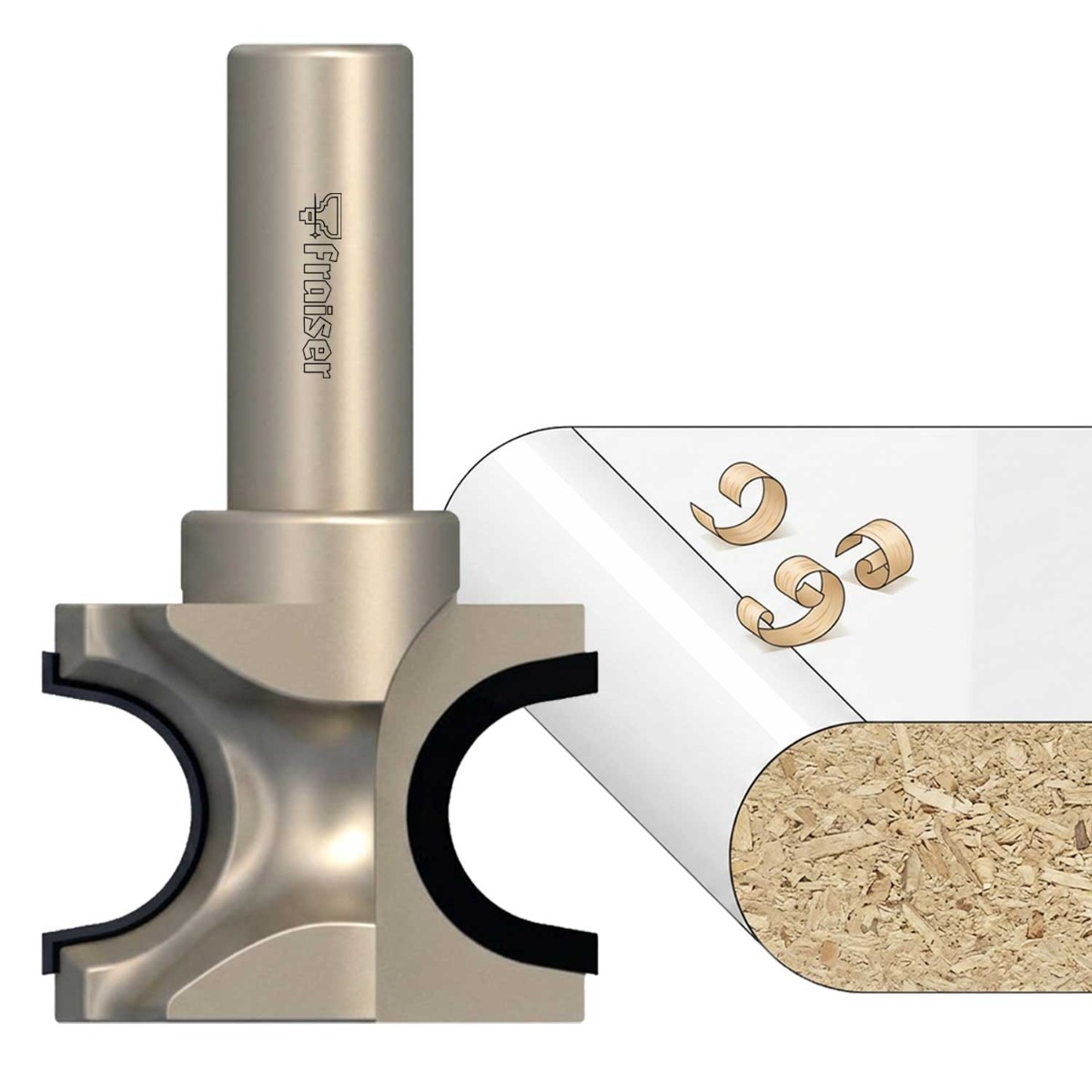 Halbrund-Profilfräser konvex, Kode 810075V, Radius 7 mm | a.s Halbrund-Profilfräser konvex, Kode 810075V, Radius 7 mm | a.s