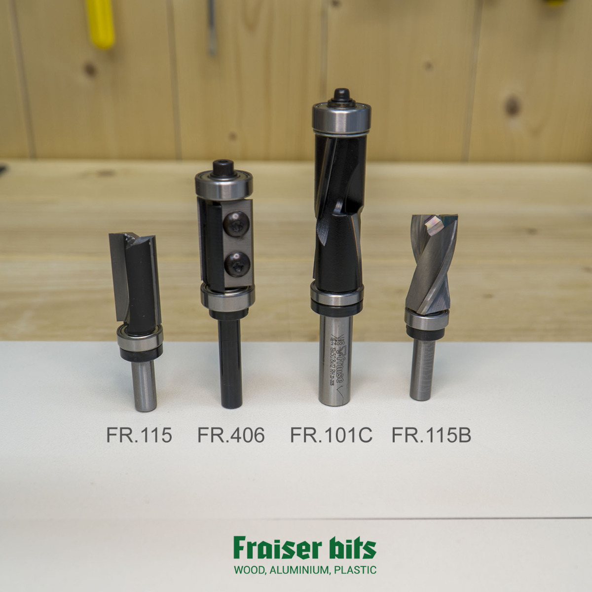 Set 5 Frese A Bullnose Semicircolari Con Cuscinetto - 8mm Codolo - Foto 10