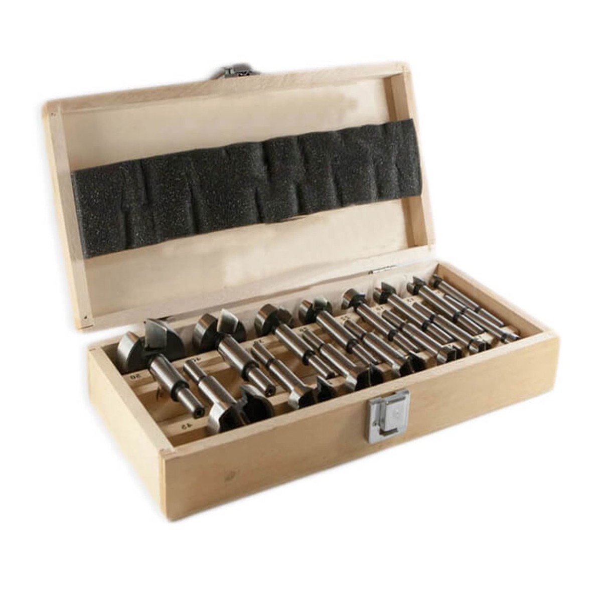 Coffret De 16 Mèches Forstner VEVOR 6-41mm - Forets à Bois En Acier Carbone Pour Perceuse, Qualité Industrielle
