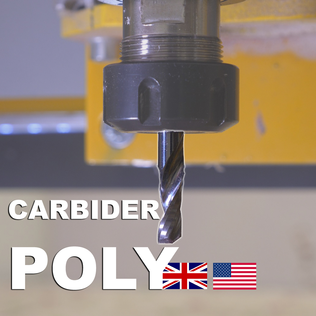 POLY TORNADO® | Spoilboard surfacing router bit for a