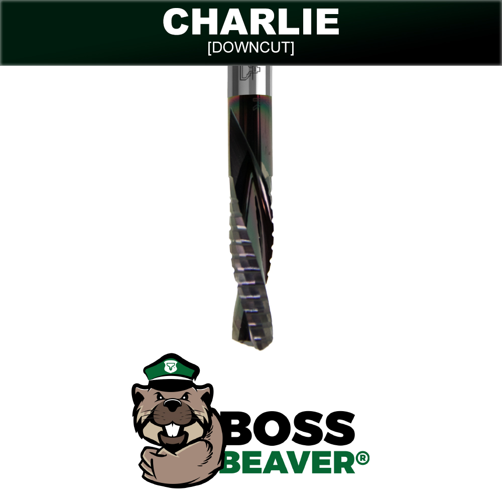 CHARLIE | Frez trzpieniowy z powłoką [NEGATYWNY] - BOSS BEAVER