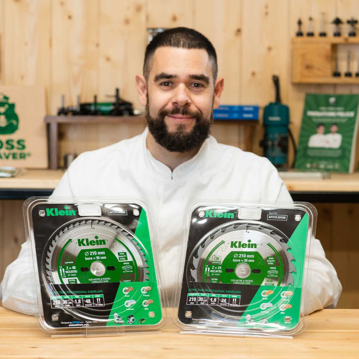 803634 Lame Circolari In Tct Da 40 E 60 Denti 2 P. Zi 300 X 30