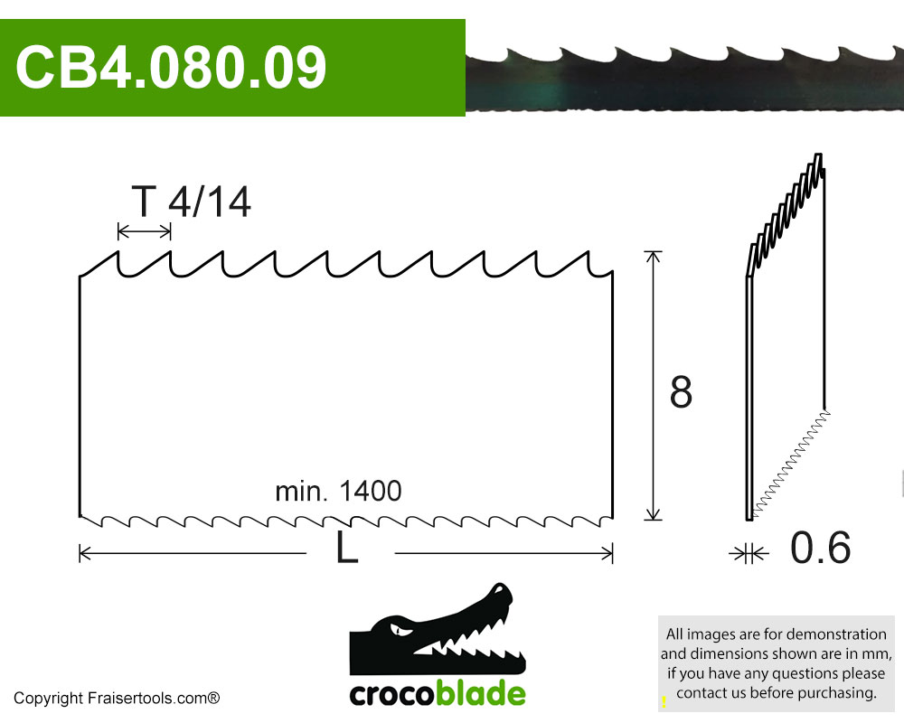 Lame A Nastro Carpenteria Lunghezza 1310 - 1965 Mm Larghezza - Foto 7