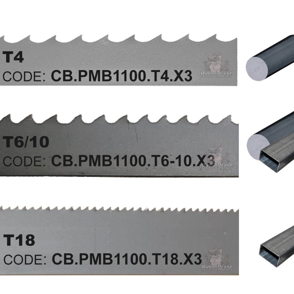 Lame Per Sega A Nastro Fraiser 1140mm - Set 3 Lame T18 Per Taglio Ferro E Acciaio - Foto 2